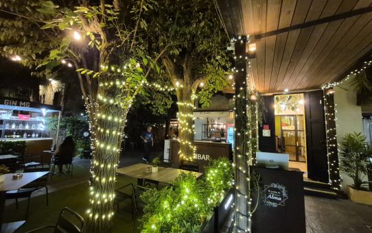 Noche en un jardín "oculto" de Arturo Soria